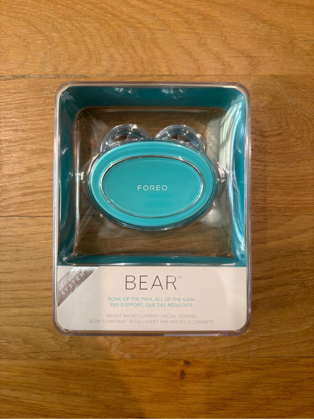 NWT FOREO BEAR Microcurrent Facial Toning Device - Teal